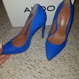 Aldo Royal Blue- high heels